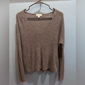 Charcoal Grey Slouchy BP Sweater